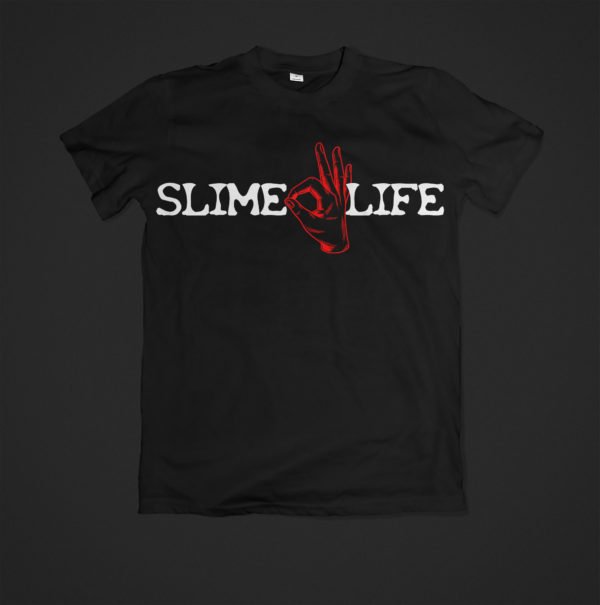 slime life t-shirt black